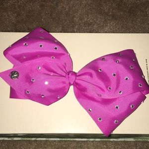 Purple jojo bow